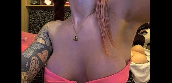  cute sofi mora flashing boobs on live webcam